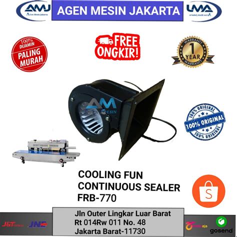 Jual COOLING FAN BLOWER KEONG PENDINGIN HEATER MESIN CONTINUOUS SEALER Shopee Indonesia