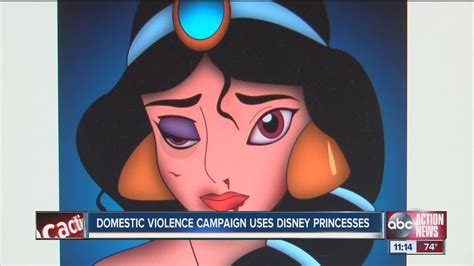 Domestic Violence Campaign Uses Disney Princesses Youtube