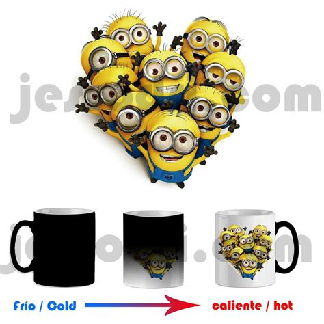 Taza Mágica Magica Magic Mug Me Despicable Villano Mi Favorito Gru