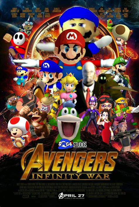 Which Smg4 Infinity War Character Is Best For Their Role Smg4 Amino