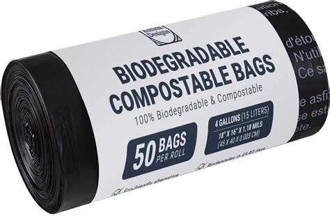 Biodegradable Portable Toilet Bags 50 Compostable Camping Commode