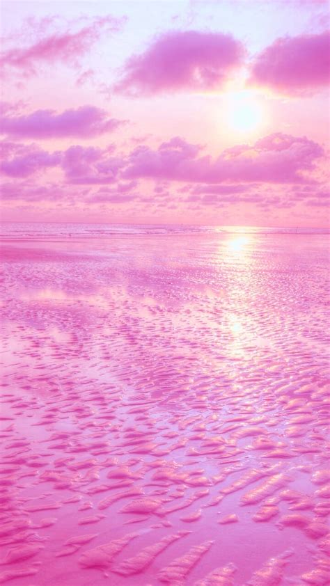 Download Sweet Pastel Pink Sky Background Wallpaper