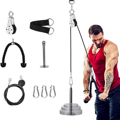 Buy Riiai Diy Pulley Cable Machine Attachment System Fitness Cable