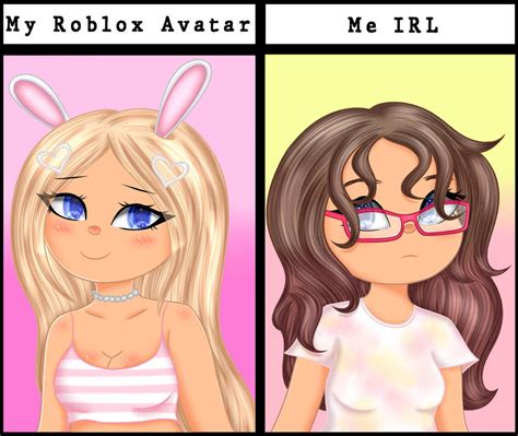 Roblox Avatar Vs Real Life Me By Cat Chai On Deviantart