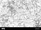 Map of Surrey Sheet 023, Ordnance Survey, 1871-1882 Stock Photo - Alamy
