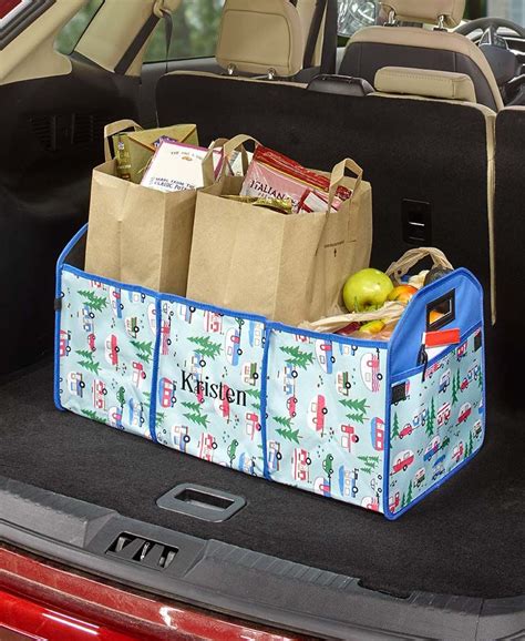 Personalized Trunk Organizers With Removable Cooler Trunk
