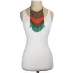 Multicolor Statement Necklace Colorful Turquoise Bib Jewelry Necklaces