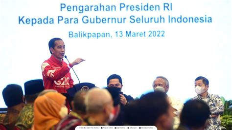 Arahan Presiden Jokowi Kepada Para Gubernur Se Indonesia Biro Adpim