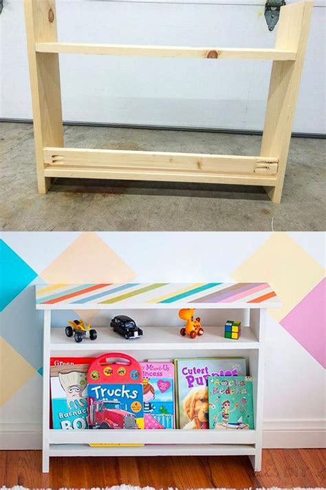 Great Idea Diy Kids Bedside Table Idea Very Functional With Book