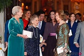 Benedicta de Dinamarca, Irene de Grecia y la Reina Sofía hablando en la ...