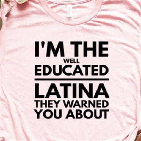 Educated Latina Vinyl Decal Decal Stickers Graduation T Etsy