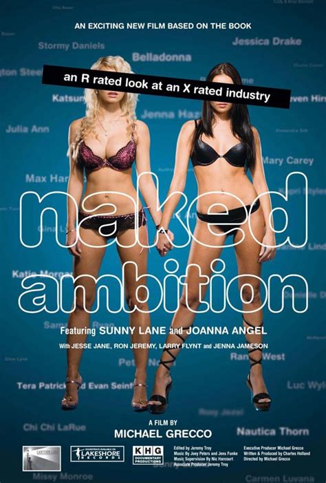 Naked Ambition An R Rated Look At An X Rated Industry Poster My Xxx