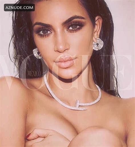 Kim Kardashian Sexy For Vogue Mexico Aznude
