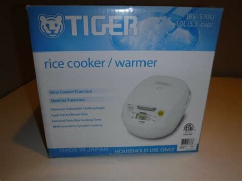 Tiger Rice Cooker JBV S10U 5 5 Cups EBay