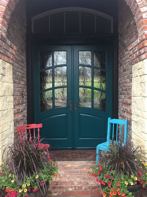 20 Door Colors For Brown House