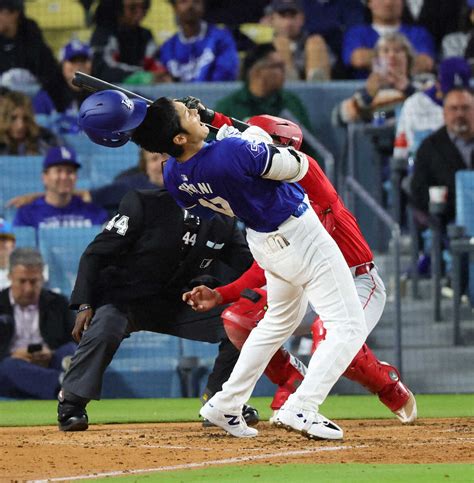 ドジャース・大谷 古巣エンゼルス戦で2打数無安打1四球 仲良しデトマーズの“危険球”には苦笑い― スポニチ Sponichi Annex 野球