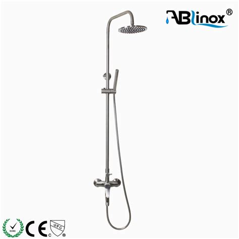 Customized 304 Stainless Steel Three Functions Bathroom Shower Set Shower Mixer China Bath