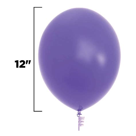 10 Macaron Light Purple Balloons 100pc Indias Premium Party Store