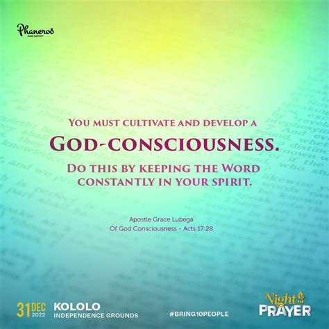 Of God Consciousness Phaneroo