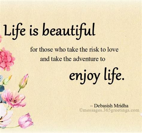 Love Life Is Beautiful Quotes Shortquotescc