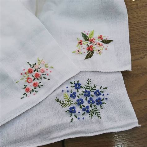 The 25 Best Handkerchief Embroidery Ideas On Pinterest Vintage