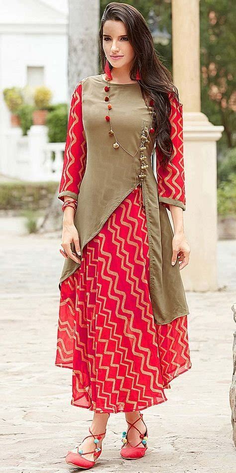 New Trendy Designs Of Long Kurti Simple Craft Ideas