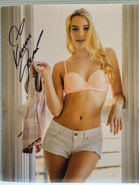 Kenna James Signed 8x10 Photo Porn Star Autographed Hot Adult Actress