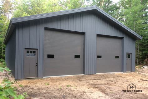We live in a do it yourself era. Easy Assemble DIY Metal Garage or Shop | Miracle Truss