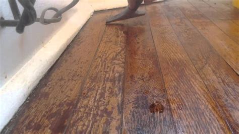 How To Refinish Your Hardwood Floors Without Sanding Part 2 Refinish