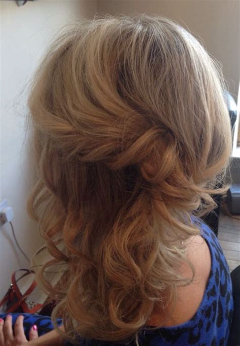 Soft Curls Loosely Pinned Back Soft Curls Pin Backs Hair Beauty Long