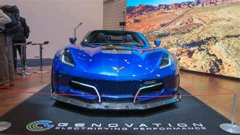 Genovation All Electric Chevy Corvette Sports Car Debuts At Ces