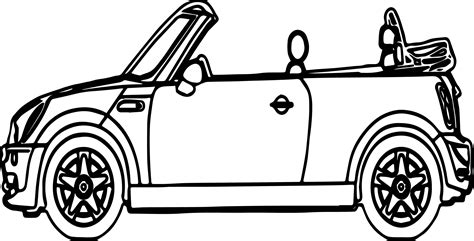 Car Outlines Clipartsco Sketch Coloring Page