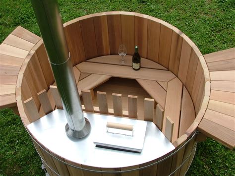 Cedar Wood Hot Tub Plans Diy Outdoor Spa Bath Build The Best Diy
