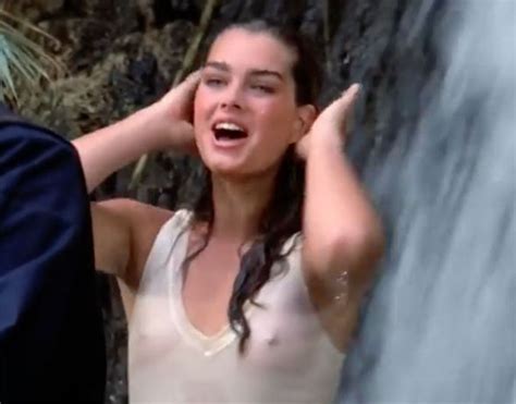 Full Story Teenage Brooke Shields Raunchy Shower Scene Resurfaces