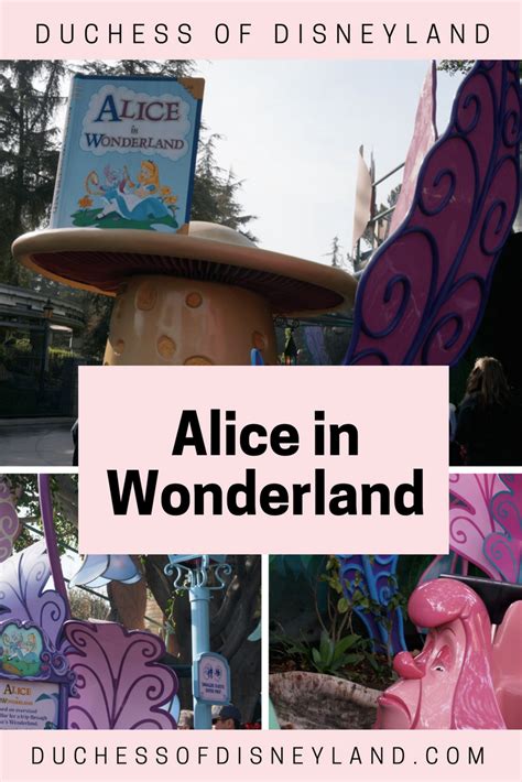Alice In Wonderland Duchess Of Disneyland Disneyland Disneyland