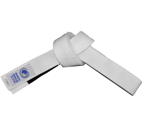 Renzo Gracie White Bjj Belt Fuji Sports