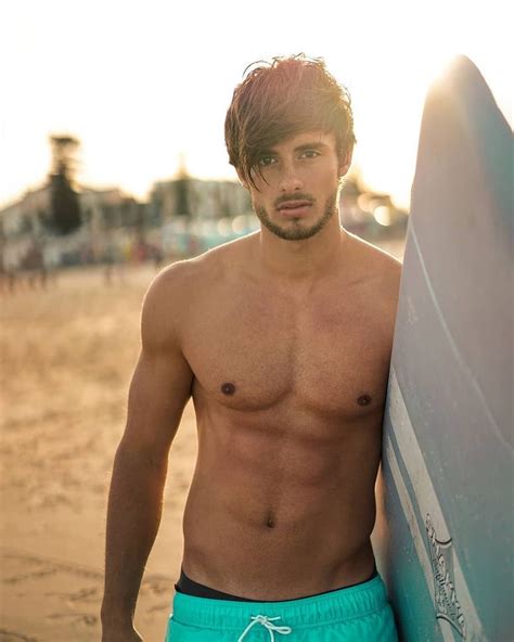 Handsome Guy Hot Male Models Surfer Dude Handsome Men