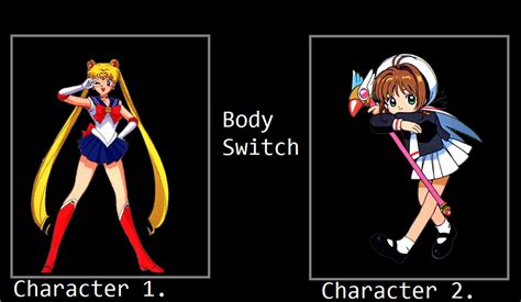 Body Switching Sailor Moon And Sakura Kinomoto By Ultra Shounen Kai Z