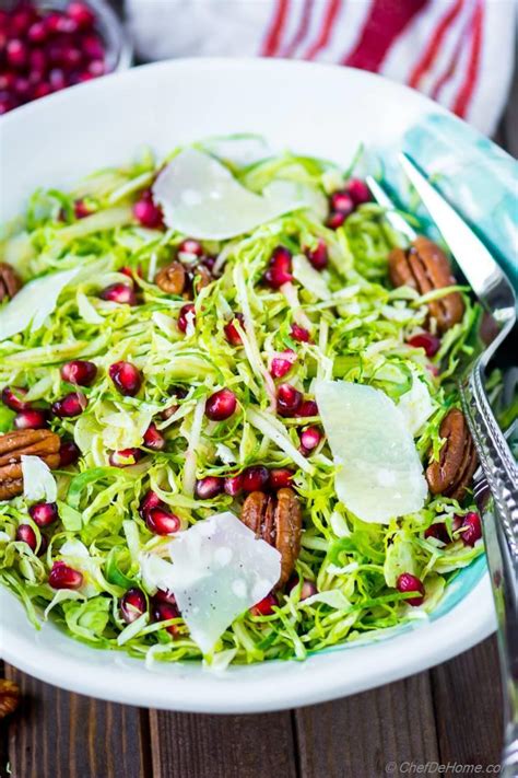 shaved brussel sprout salad recipe