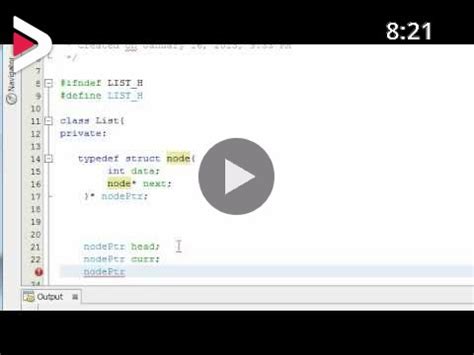 Creating A Linked List Project In C Part Dideo