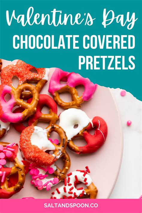 Valentines Chocolate Covered Pretzels Recipe Chocolate Covered