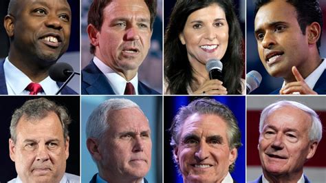 Primer Debate Republicano Candidatos Buscan Destacarse En Una Carrera