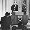 On January 25, 1961, from the auditorium of the State Department in ...