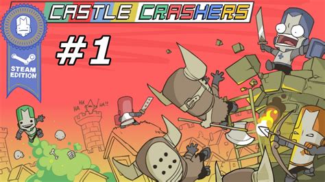 Let S Play Together Castle Crashers Part 1 Auf In Die Schlacht German Youtube