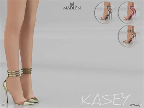 Madlens Kasey Shoes Sweet Sims 4 Finds