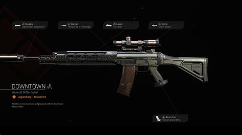 Downtown Cod Warzone And Modern Warfare Weapon Blueprint Call Of Duty