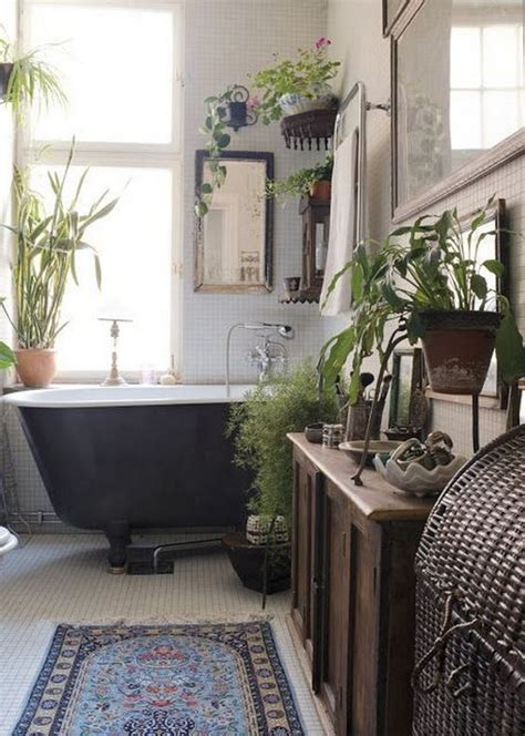 Trust us, you'll want to live in these stunners. 58 Bright Bohemian Bathroom Design Ideas - DigsDigs