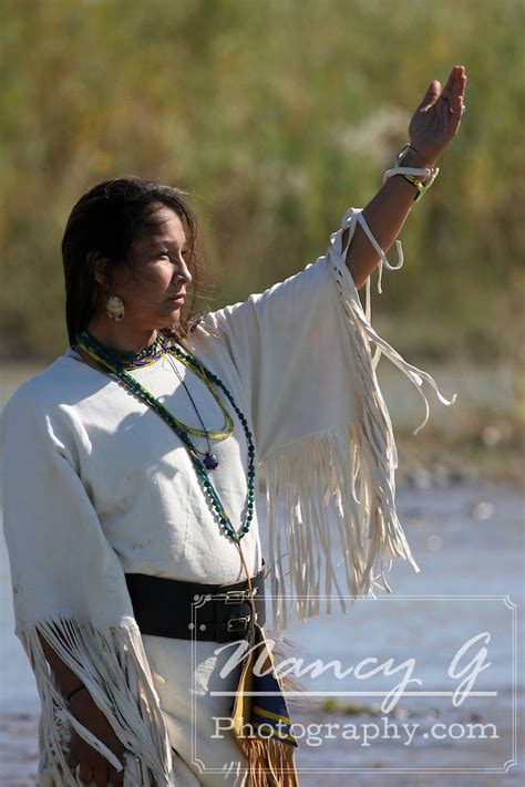 White Wolf Lakota Traditional People Celebrated In Beautiful Photo
