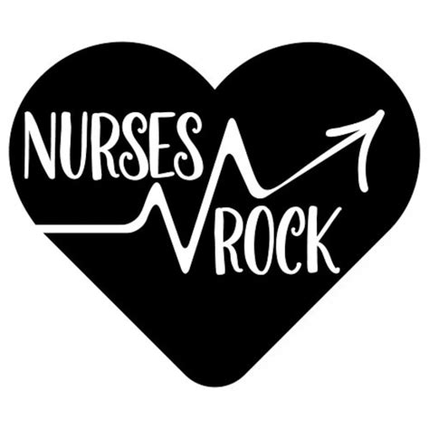 nurses rock nurses rock nurses rock nurses rock nurses rock svg digital download etsy