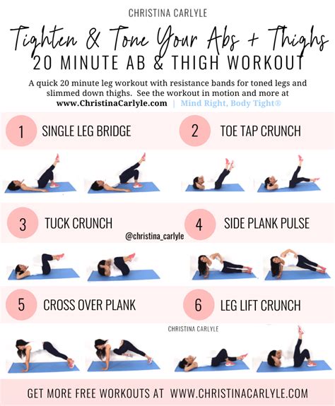 Bodyweight Leg And Ab Workout